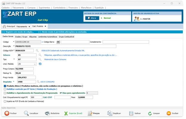 Zart ERP 3